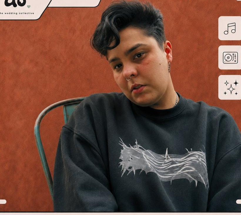 Gio behind the decks